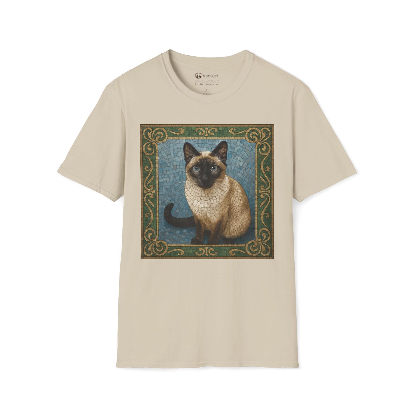 Siamese Cat Mosaic T-Shirt