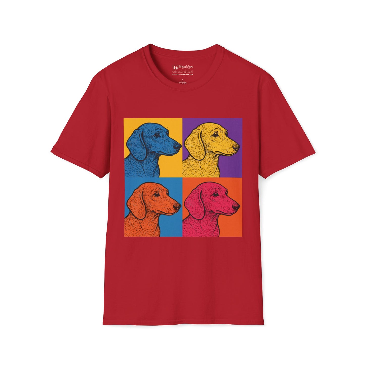Dachshund Pop Art T-Shirt