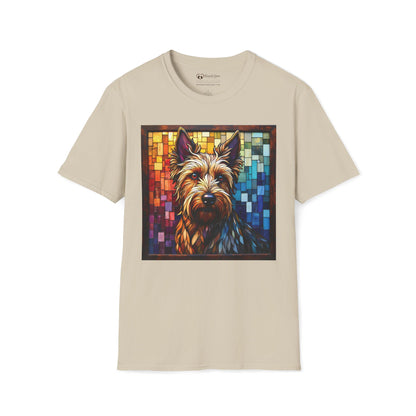 Stained Glass Terrier T-Shirt