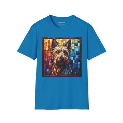Stained Glass Terrier T-Shirt