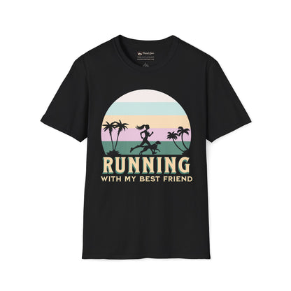 Running With My Best Friend - Female T-Shirt