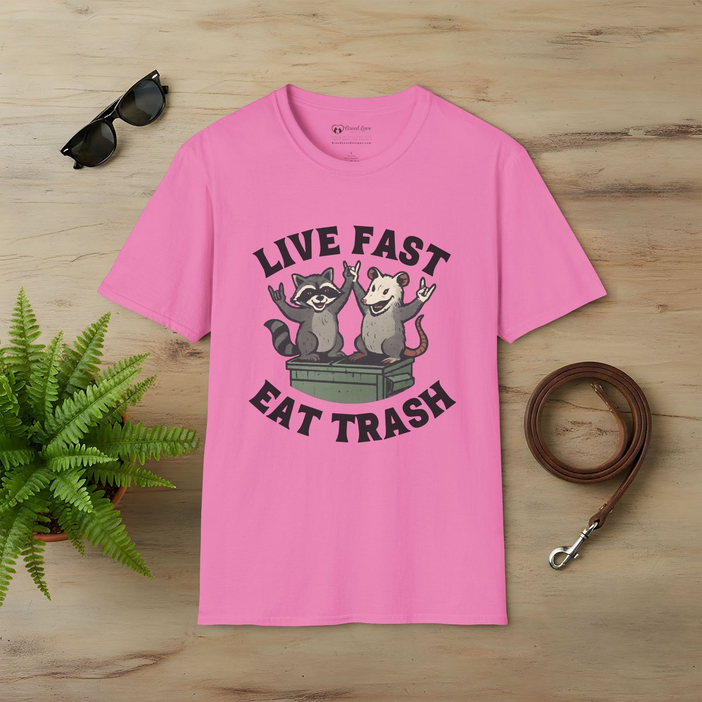Live Fast Eat Trash T-Shirt