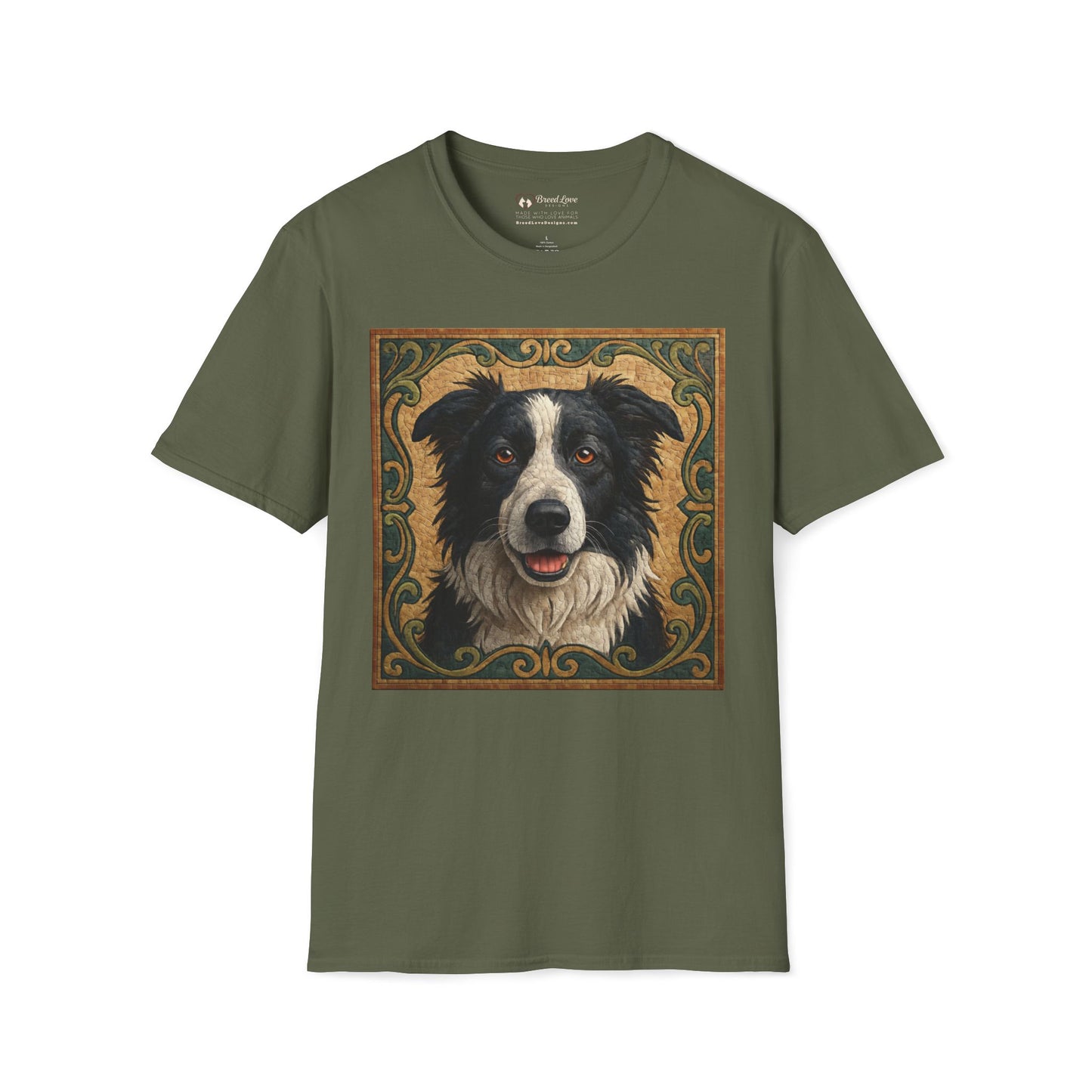 Border Collie Mosaic T-Shirt