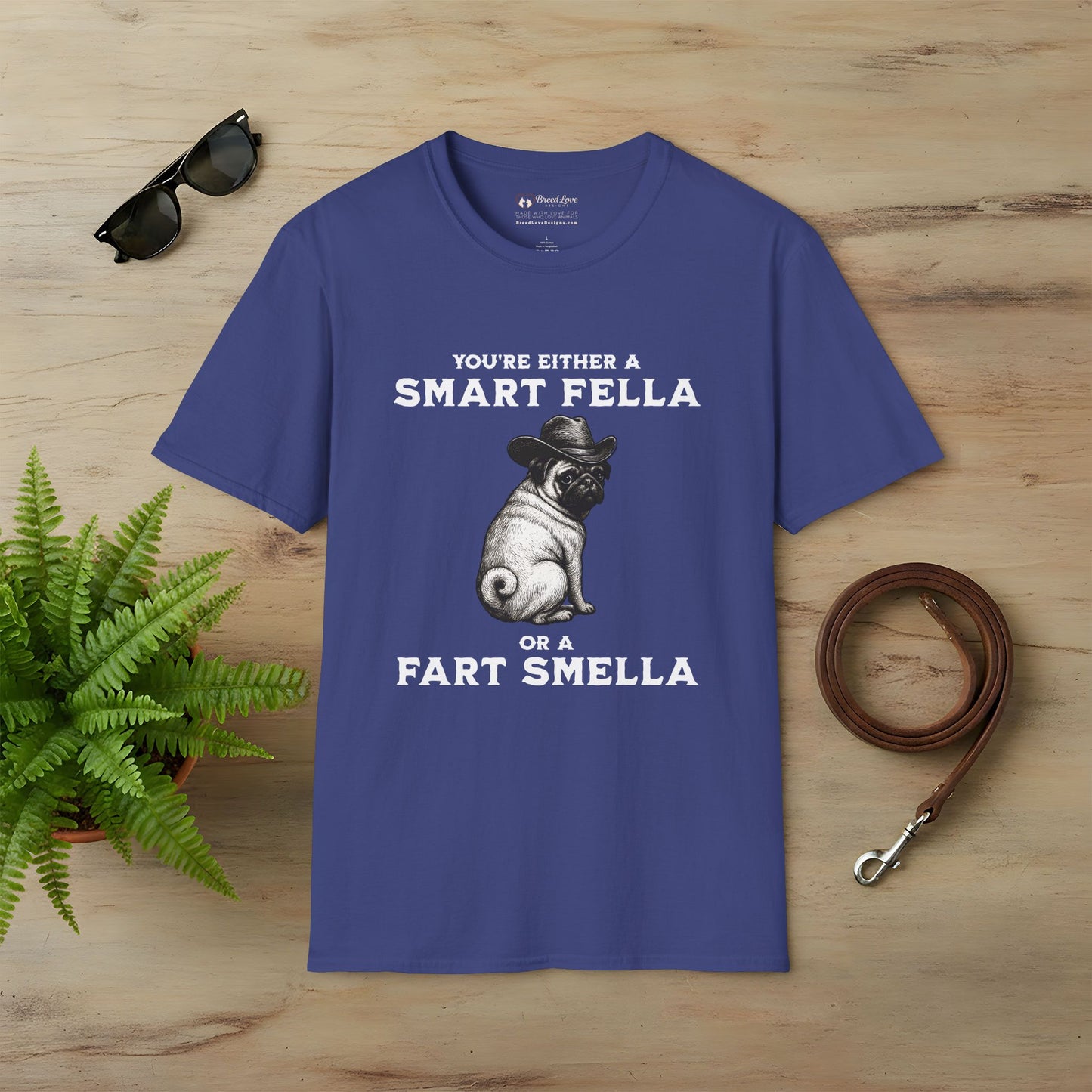 Smart Fella or Fart Smella T-Shirt