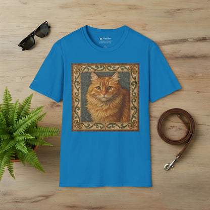 Orange House Cat Mosaic T-Shirt