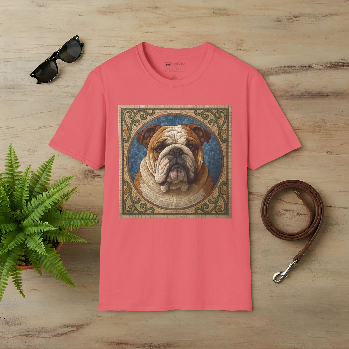 Bulldog Mosaic T-Shirt