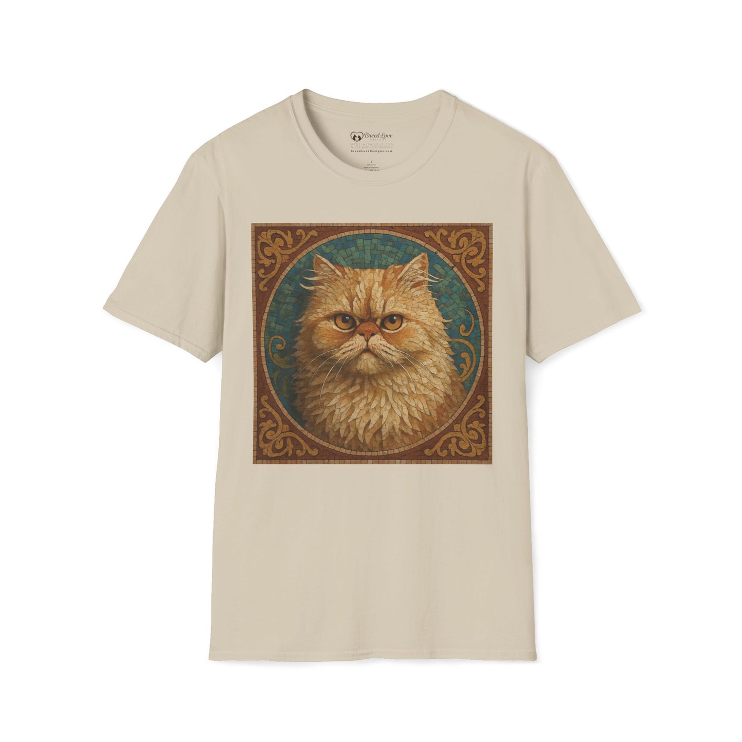 Persian Cat Mosaic T-Shirt