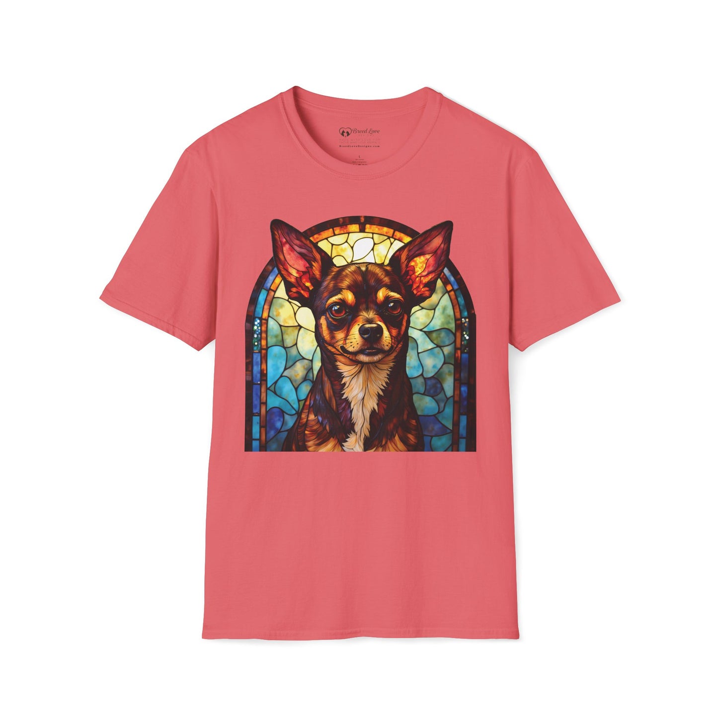 Stained Glass Chihuahua T-Shirt