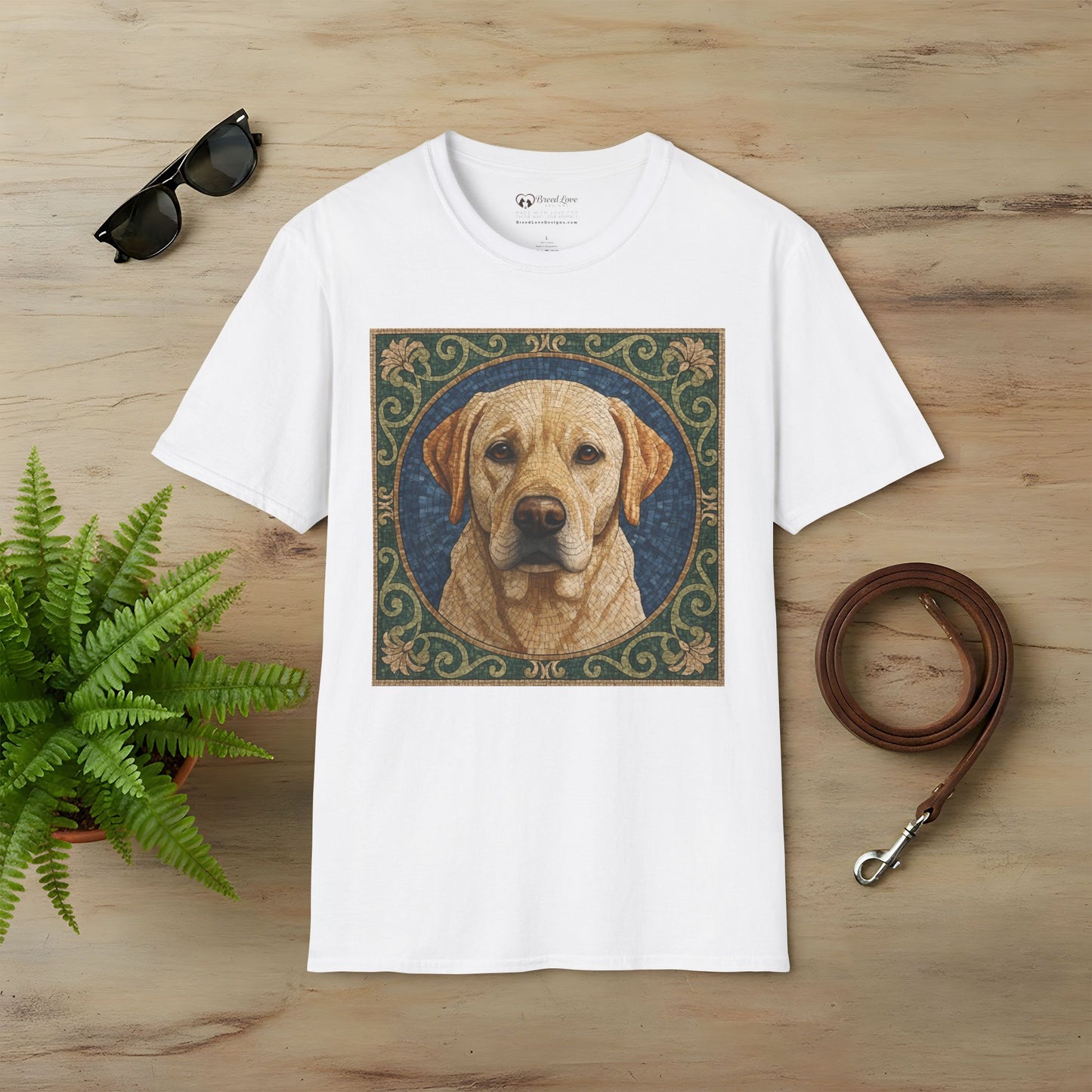 Yellow Lab Mosaic T-Shirt