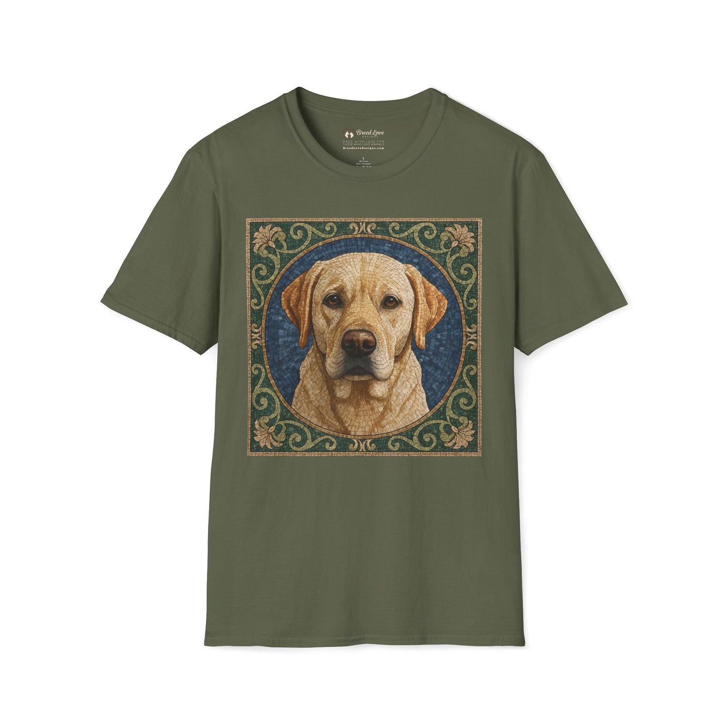Yellow Lab Mosaic T-Shirt