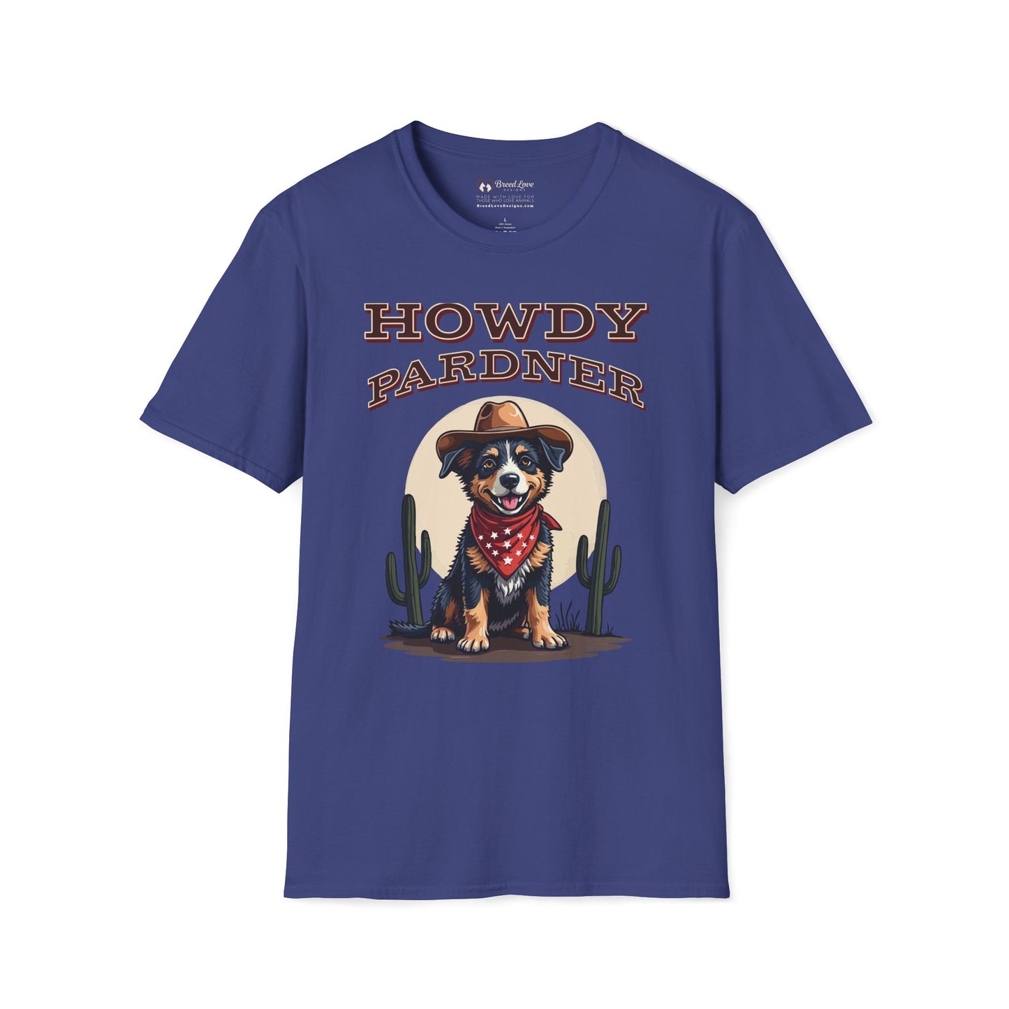 Howdy Pardner Border Collie T-Shirt