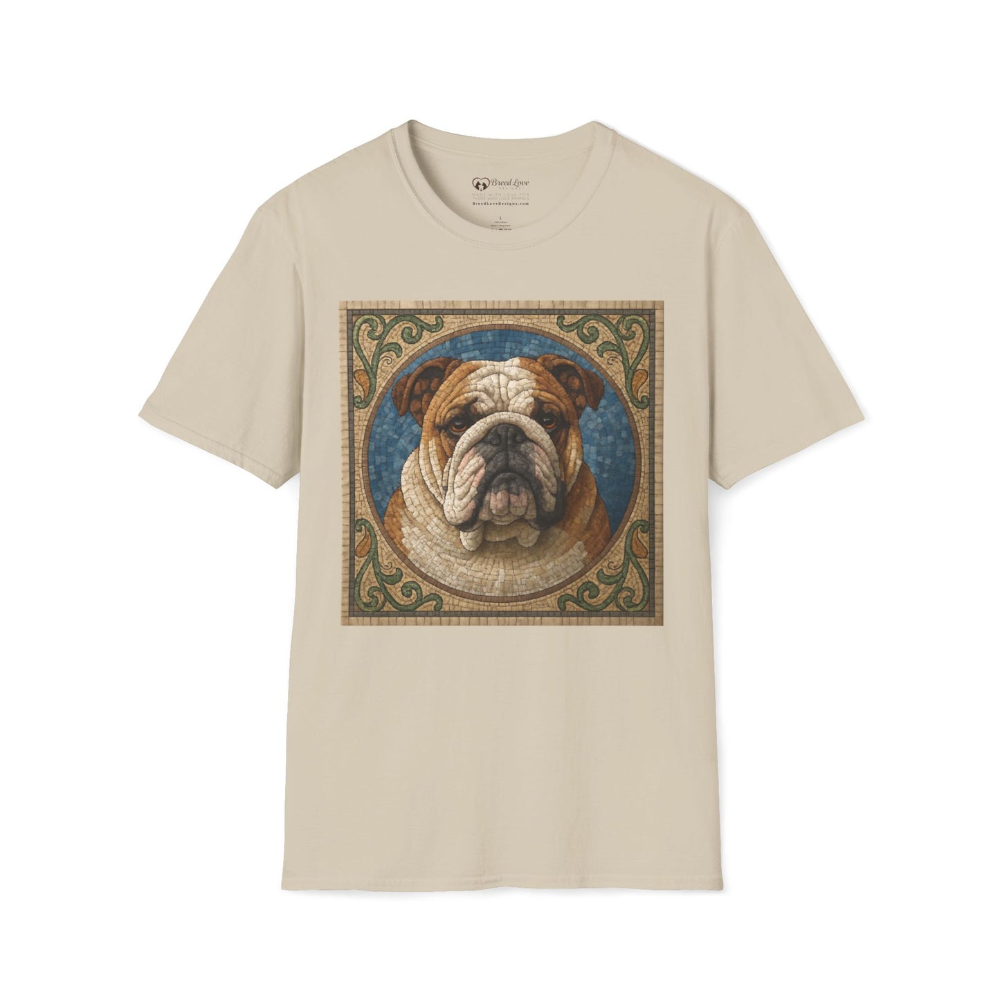 Bulldog Mosaic T-Shirt