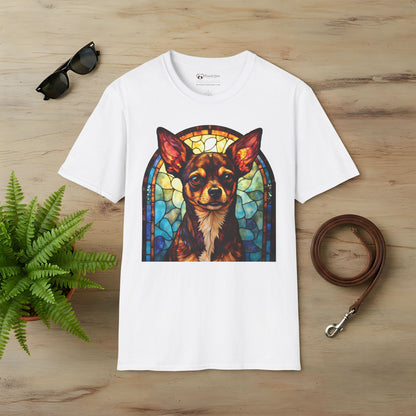 Stained Glass Chihuahua T-Shirt