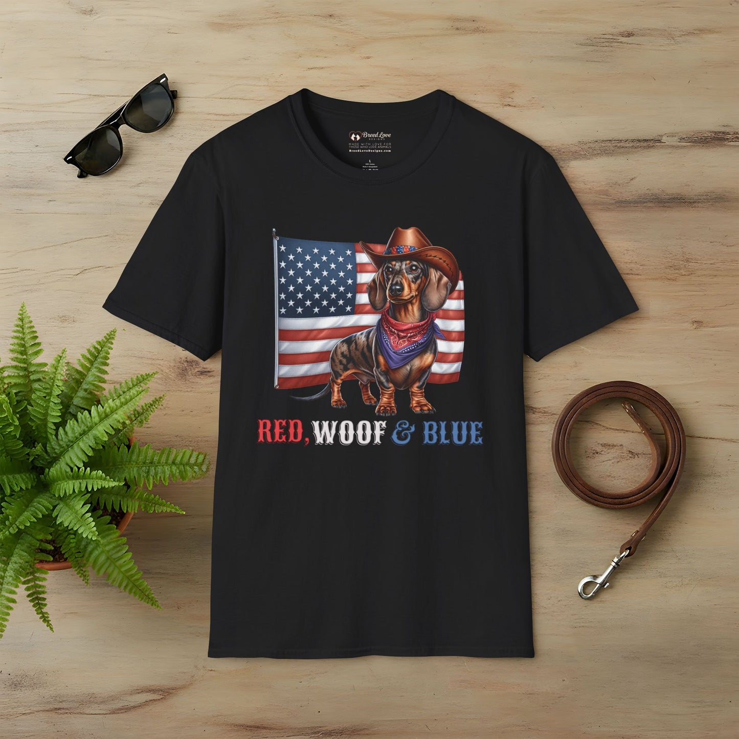 Red, Woof & Blue T-Shirt
