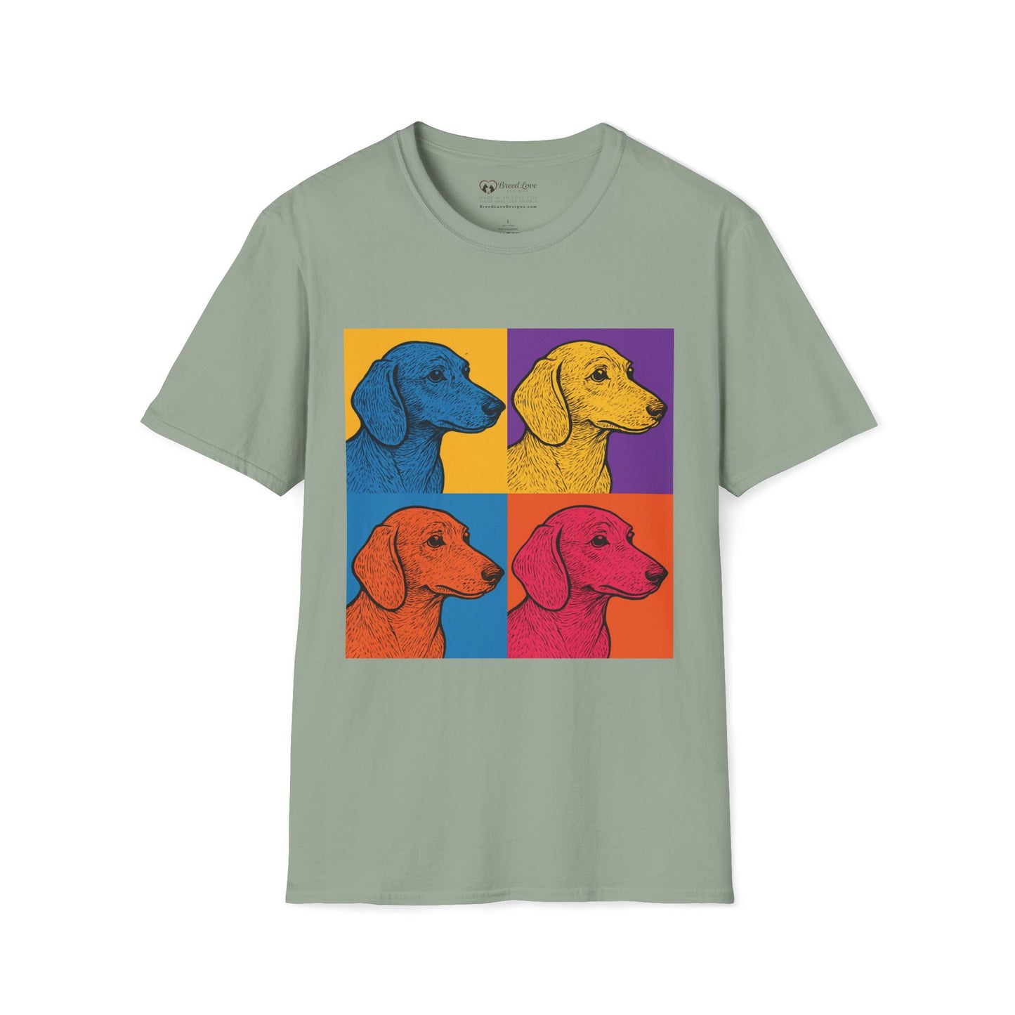 Dachshund Pop Art T-Shirt