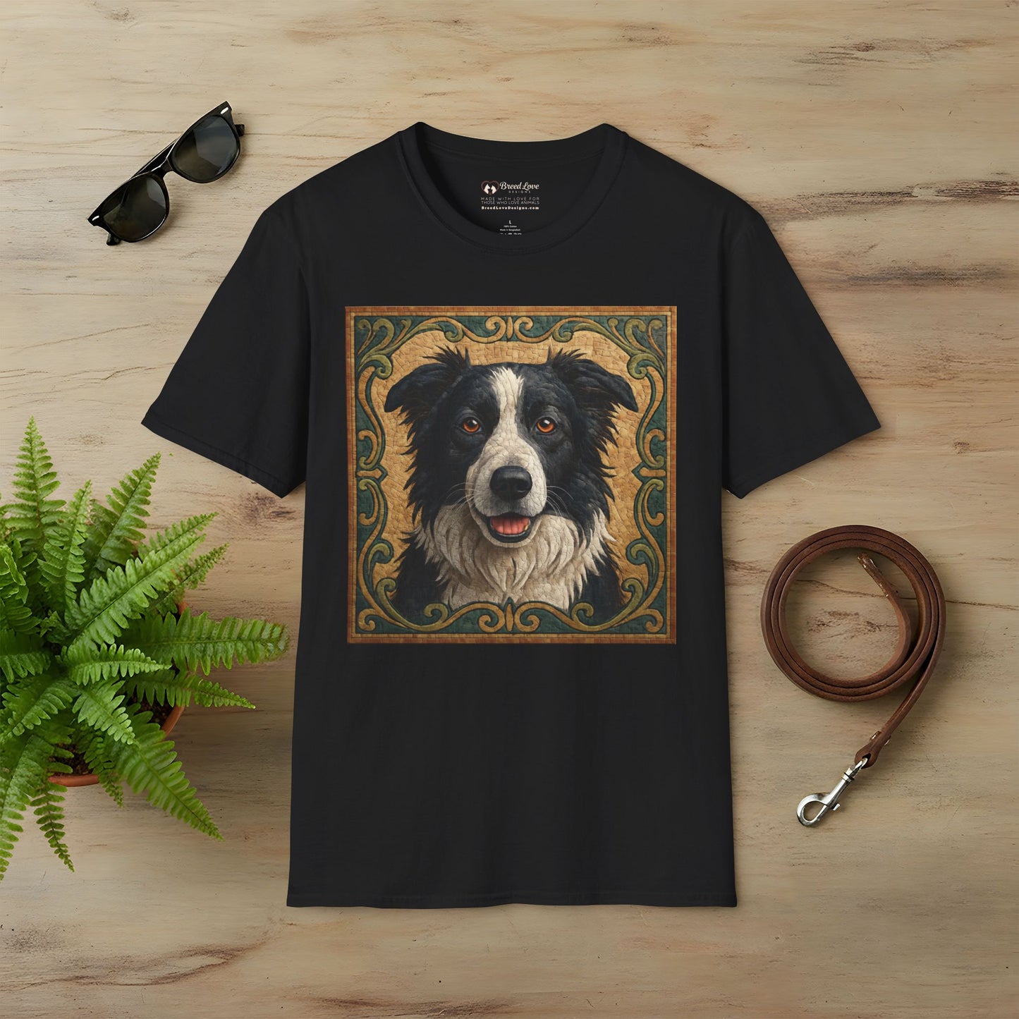 Border Collie Mosaic T-Shirt