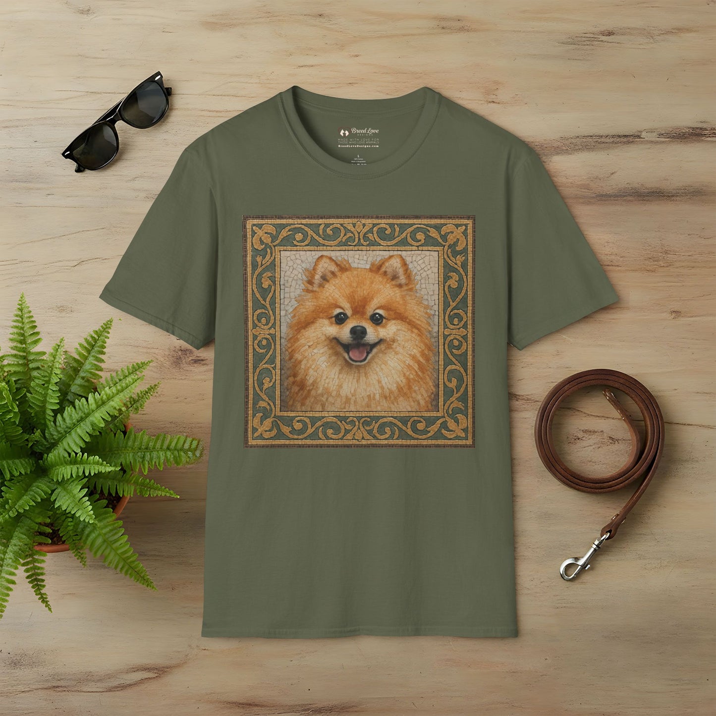 Pomeranian Mosaic T-Shirt