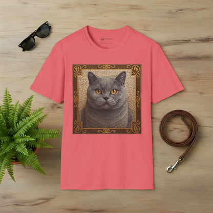 British Shorthair Mosaic T-Shirt