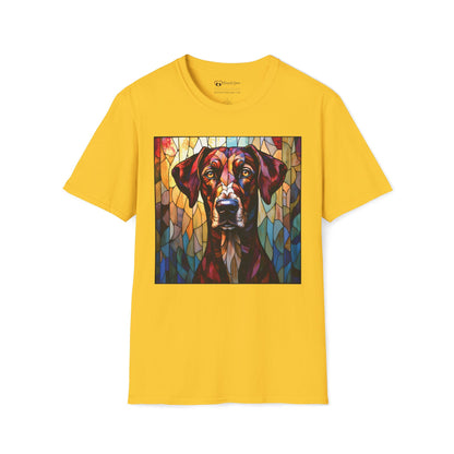 Stained Glass Great Dane T-Shirt