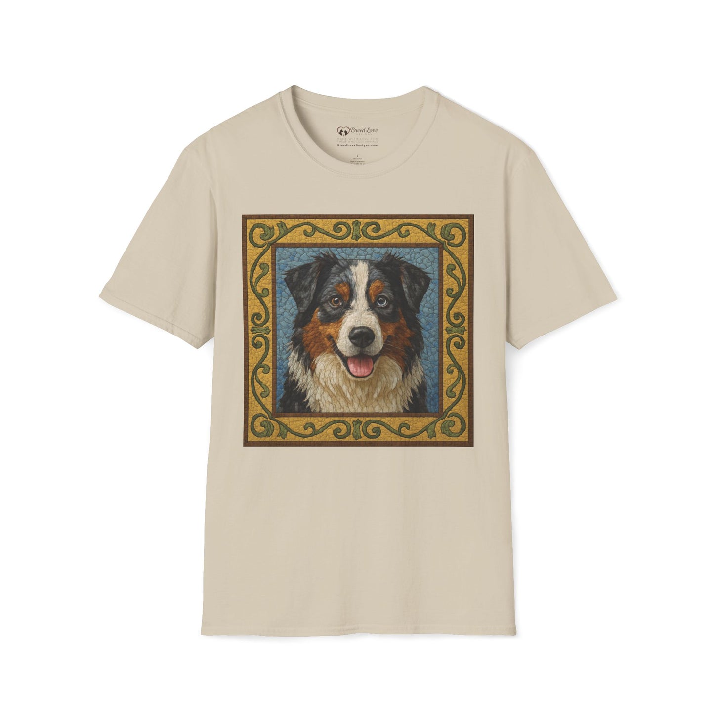 Australian Shepherd Mosaic T-Shirt