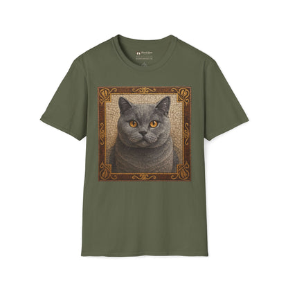British Shorthair Mosaic T-Shirt