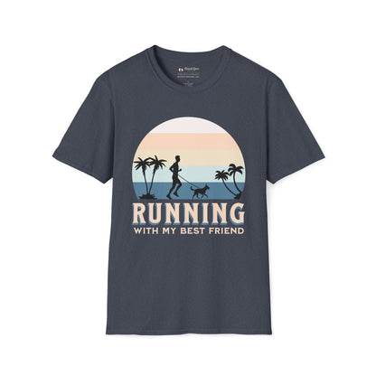 Running With My Best Friend - Male T-Shirt