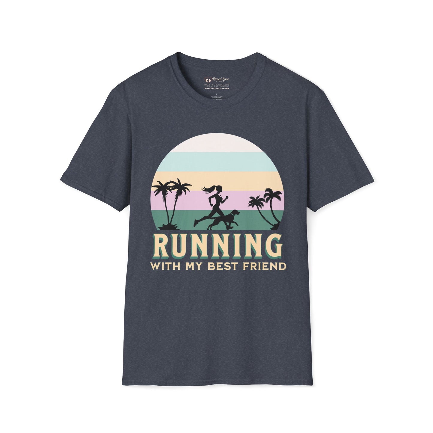 Running With My Best Friend - Female T-Shirt