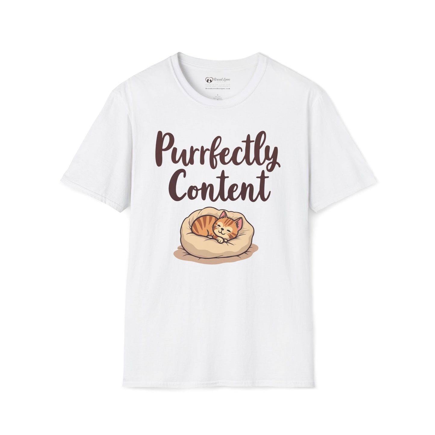 Purrfectly Content T-Shirt
