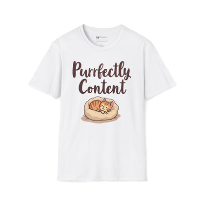 Purrfectly Content T-Shirt