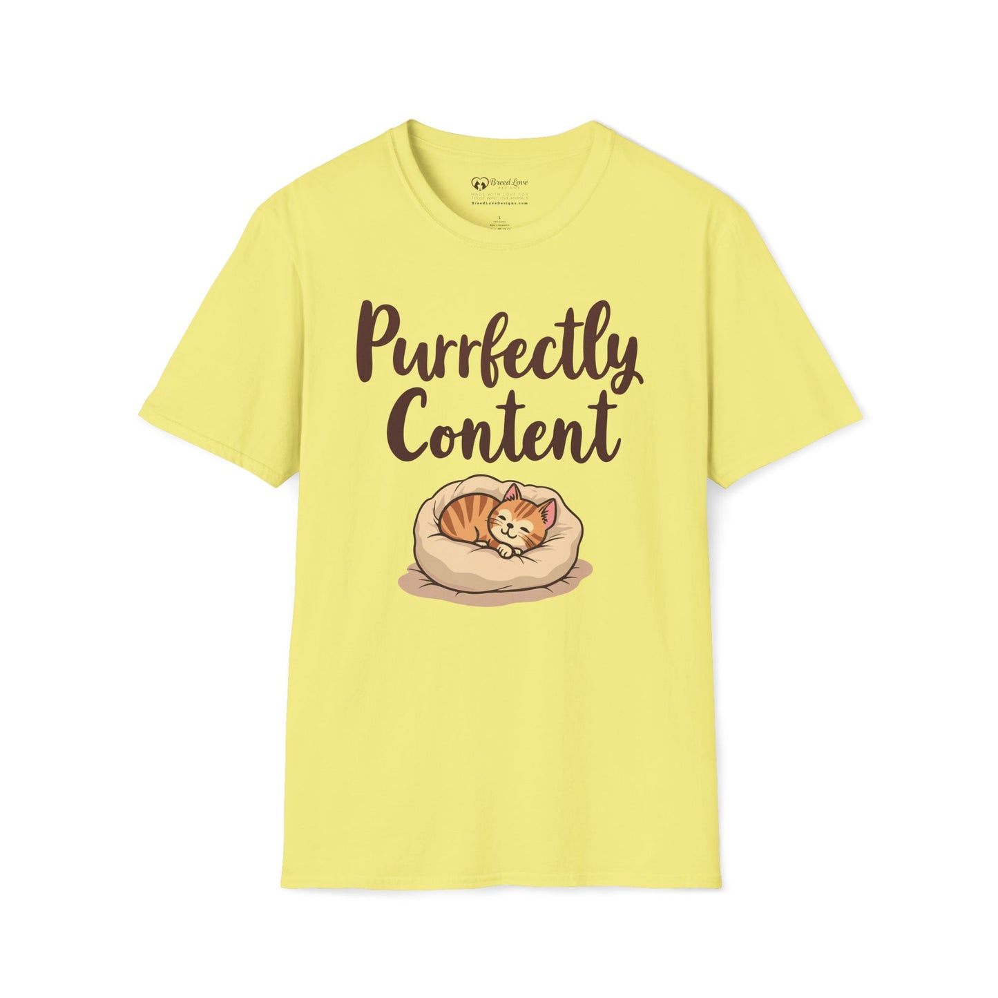 Purrfectly Content T-Shirt