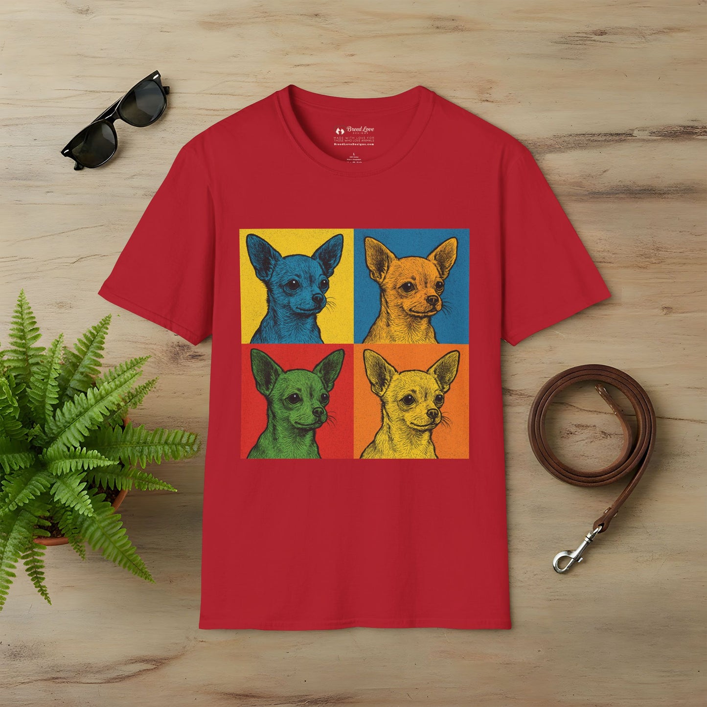 Chihuahua Pop Art T-Shirt