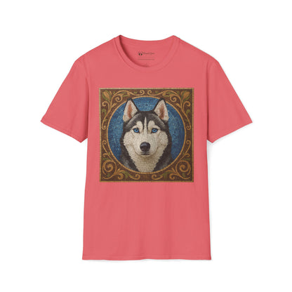Siberian Husky Mosaic T-Shirt