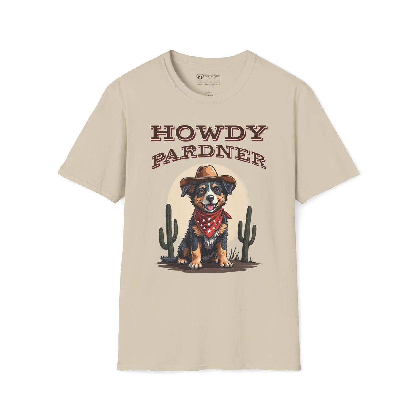 Howdy Pardner Border Collie T-Shirt