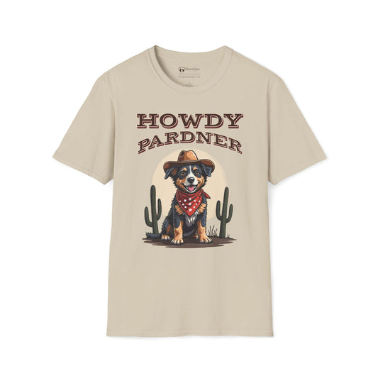 Howdy Pardner Border Collie T-Shirt