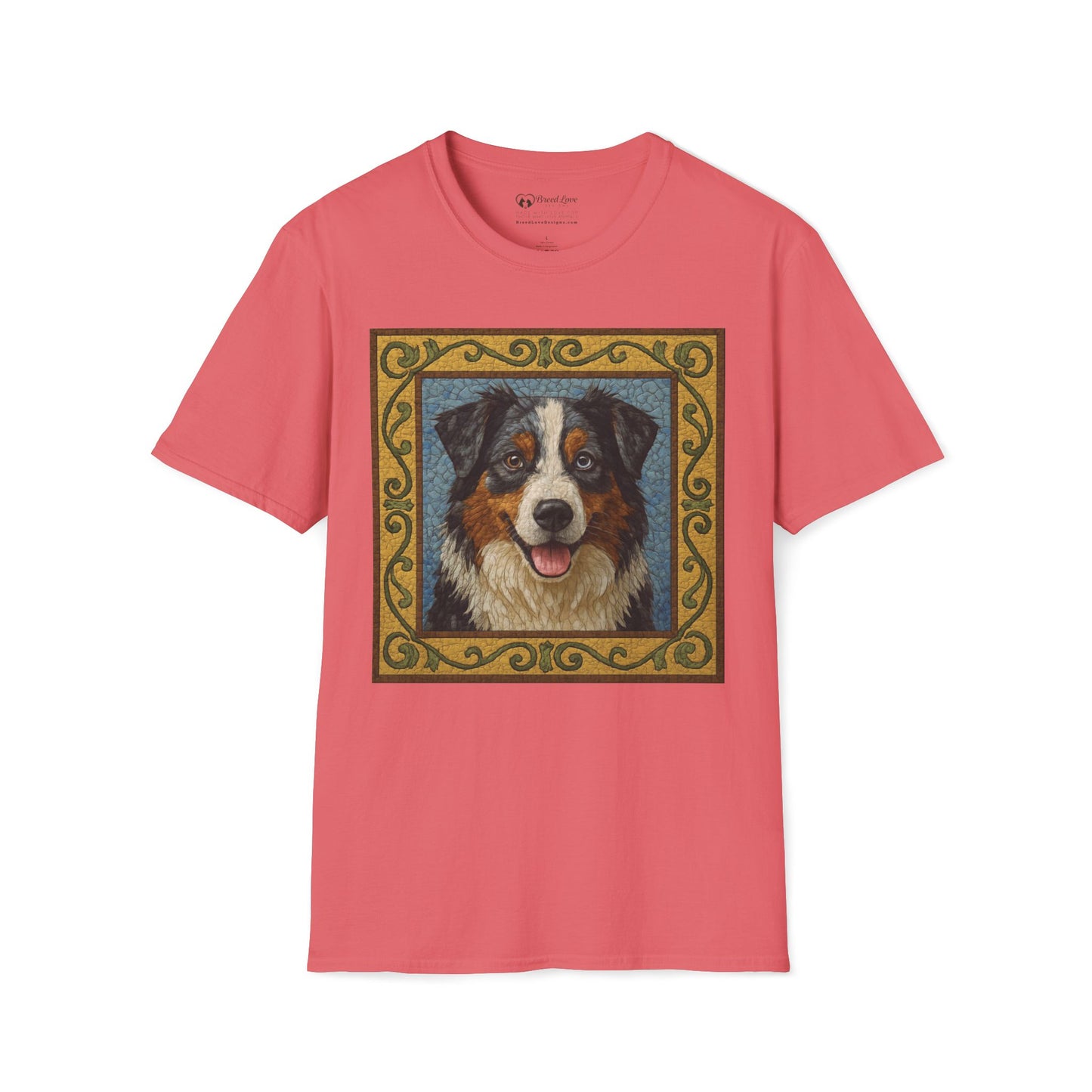 Australian Shepherd Mosaic T-Shirt