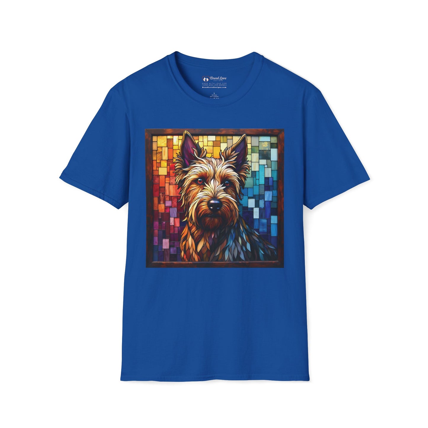 Stained Glass Terrier T-Shirt