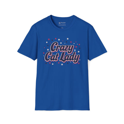 Sparkly Crazy Cat Lady T-Shirt