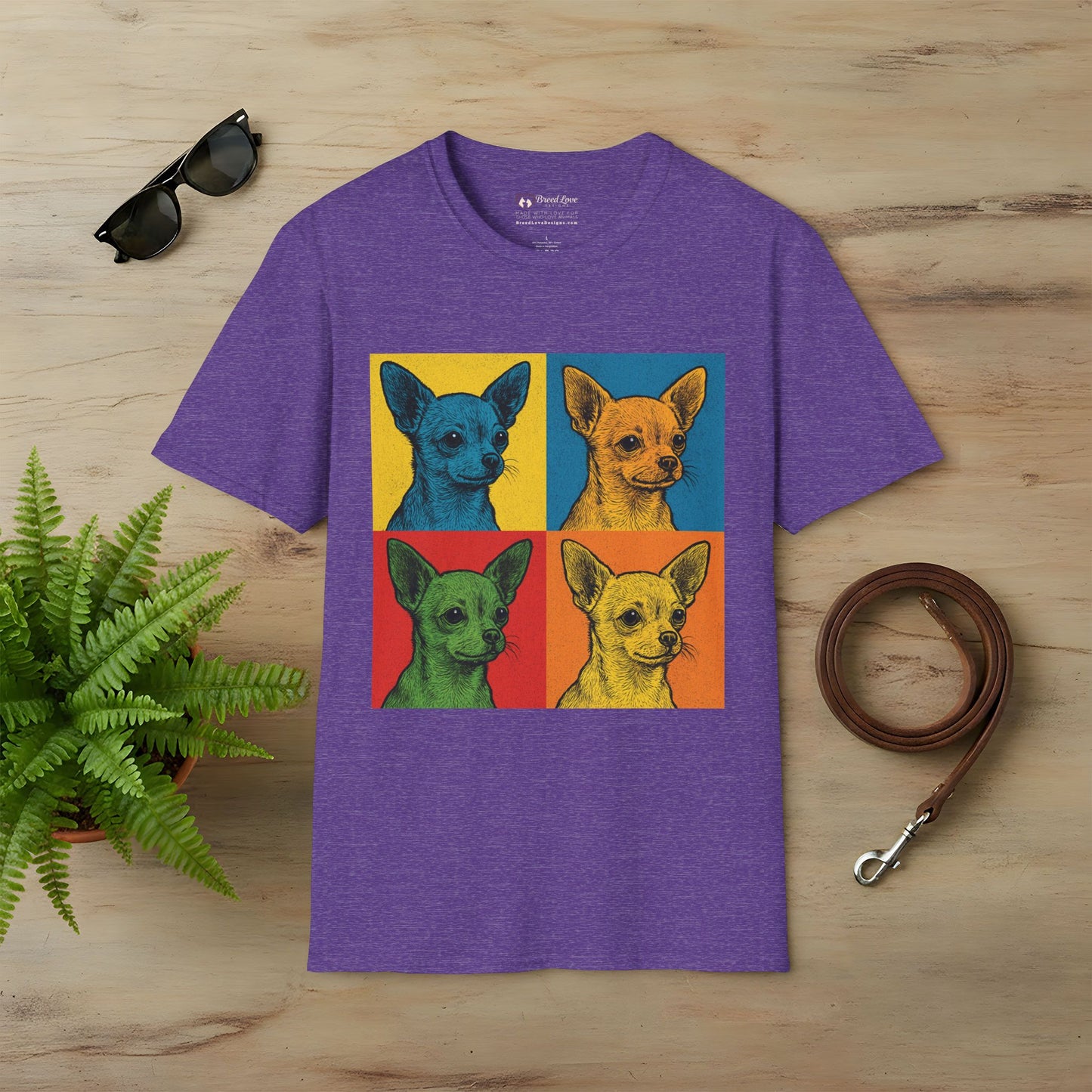 Chihuahua Pop Art T-Shirt