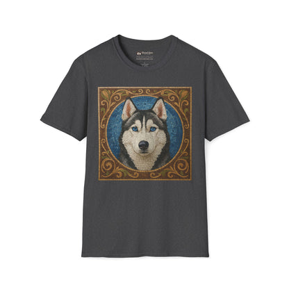 Siberian Husky Mosaic T-Shirt