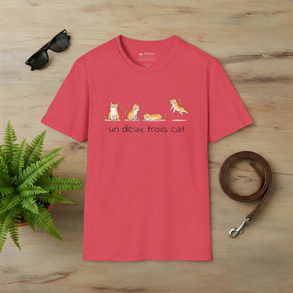 Un Deux Trois Cat T-Shirt