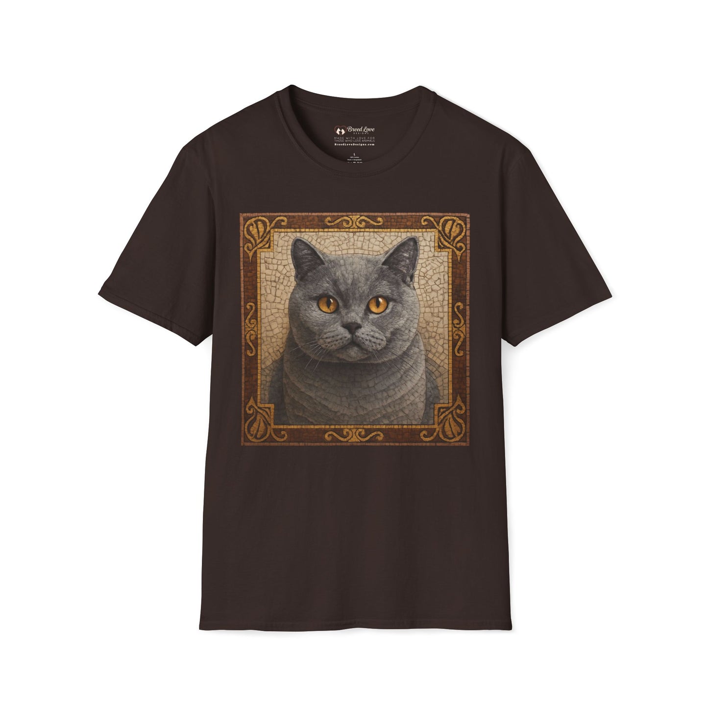 British Shorthair Mosaic T-Shirt
