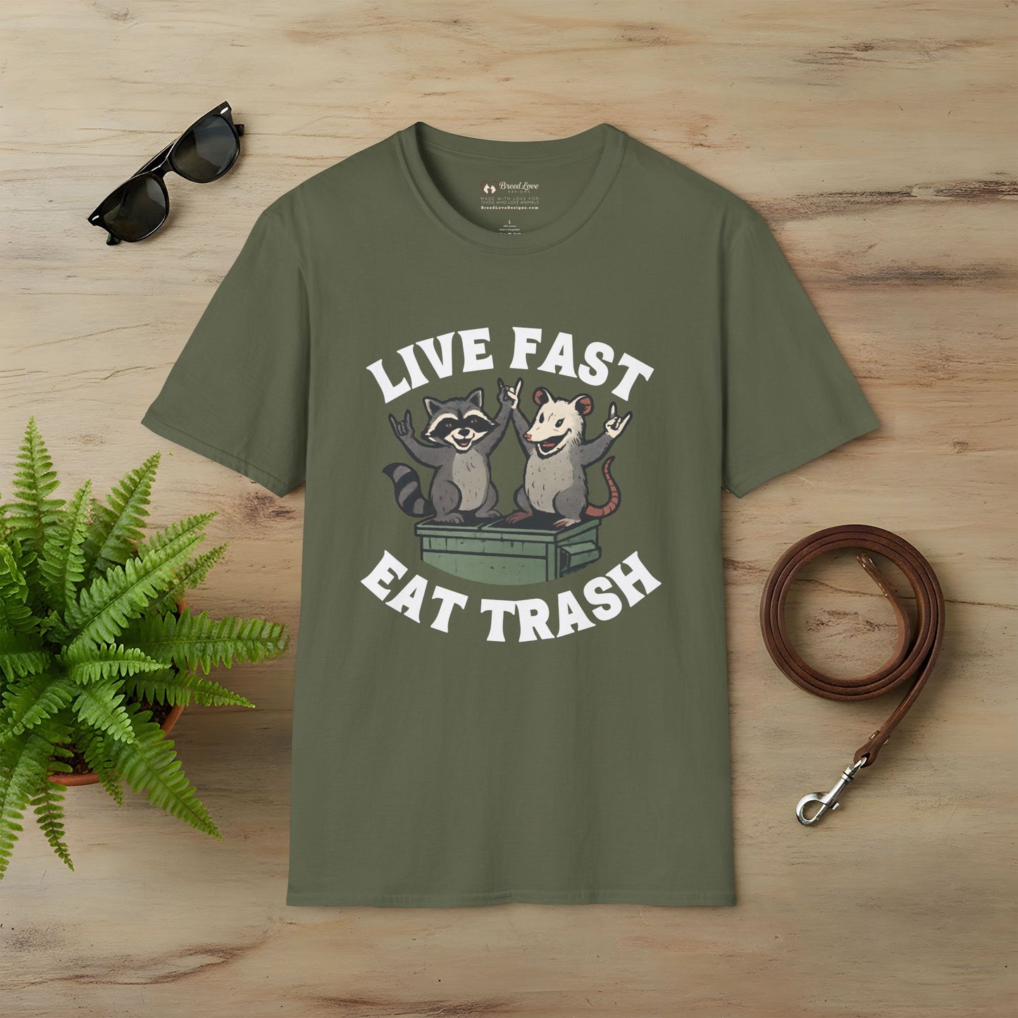 Live Fast Eat Trash T-Shirt